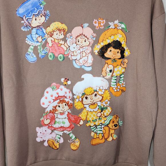Strawberry shortcake pink sweatshirt women's size XS - Picture 4 of 6